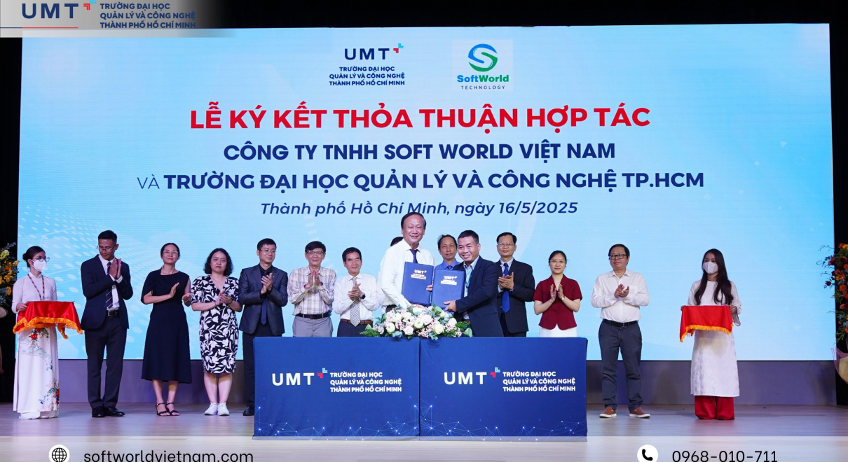 softworld umt ky ket thoa thuan hop tac 2025